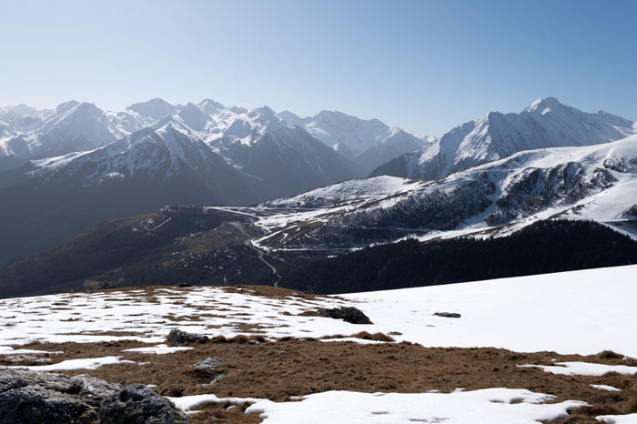 Les Pyrénées au début du printemps